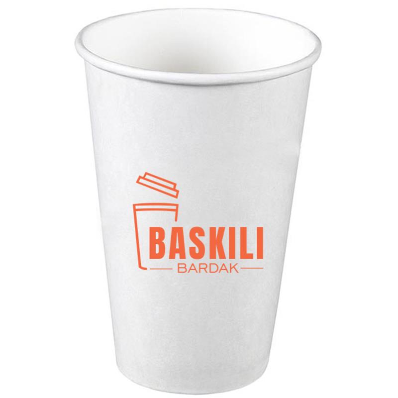 16 oz Beyaz Karton Bardak